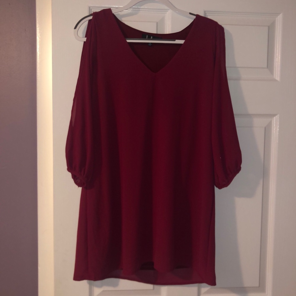 Lulus S long sleeved mini dress